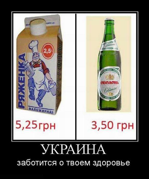 Ряженка и Оболонь