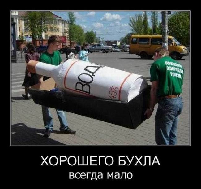 Хорошего бухла всегда мало