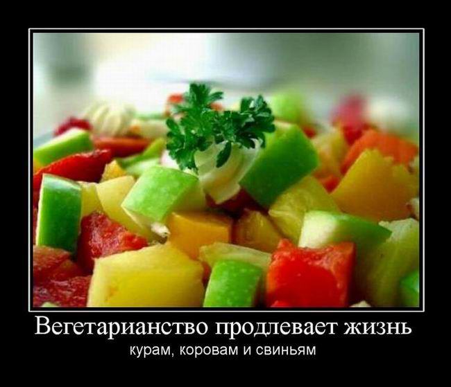 Вегетарианство продлевает жизнь