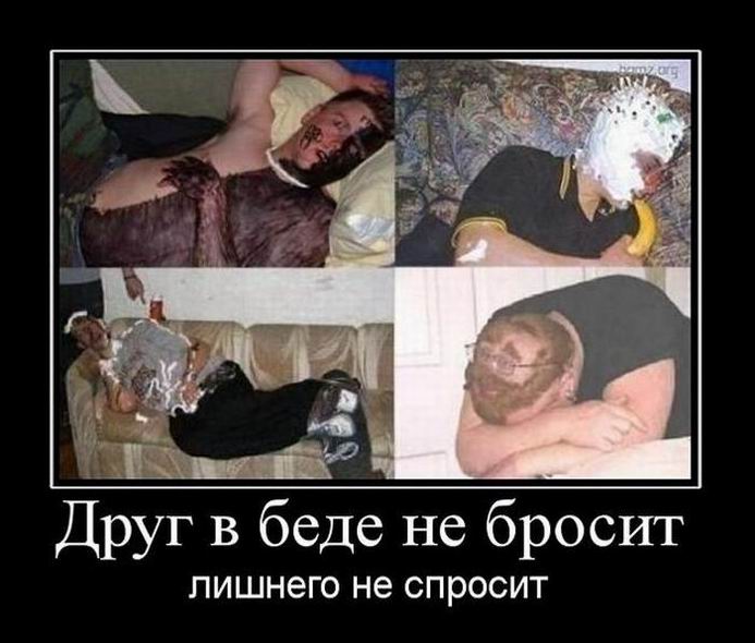 Друг в беде не бросит
