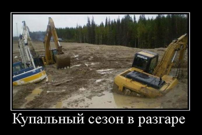 Купальный сезон в разгаре