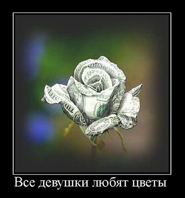 Все девушки любят цветы