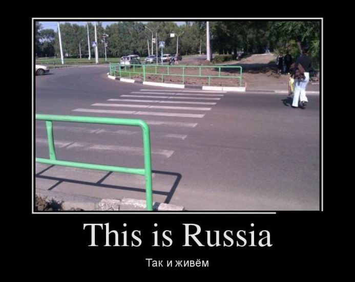 This is Russia.   