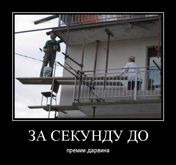 За секунду до премии дарвина