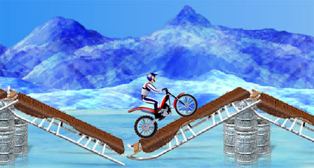 Bike Mania On Ice (flash )