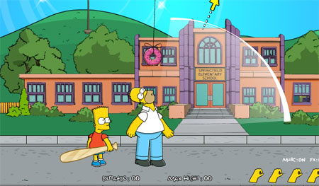 Kick Homer (flash )
