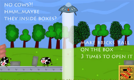 UFO Like Cows (flash )