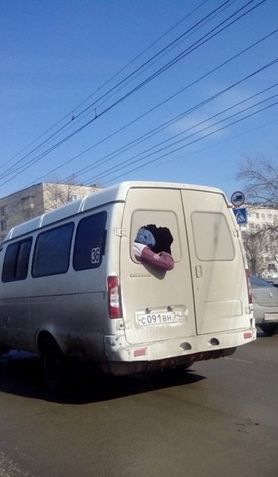 Подвиг маршрутки