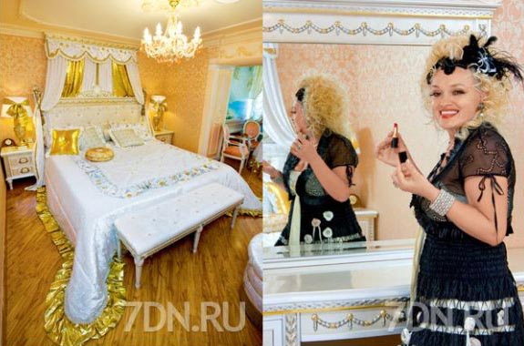 спальня Надежды Кадышевой