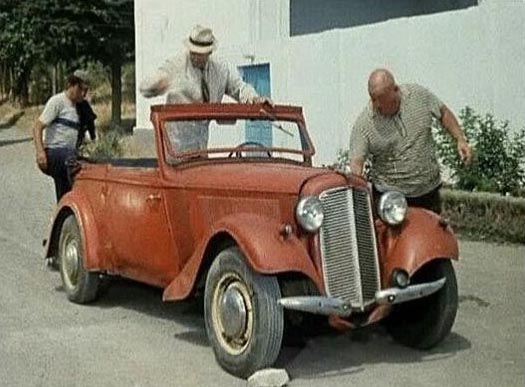 Adler Triumpf Junior автомобиль Никулина