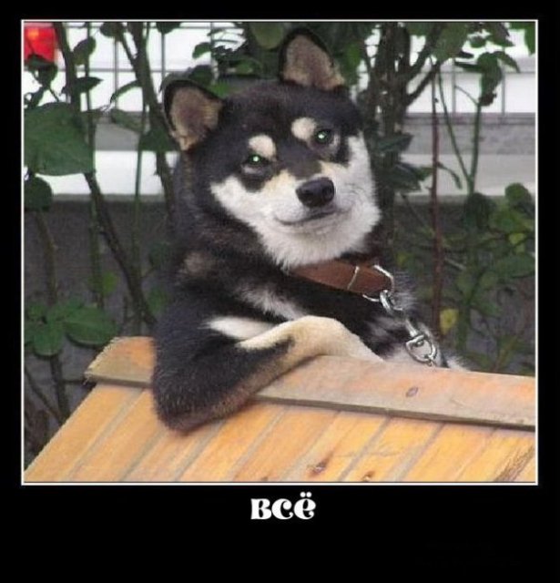 Всё!