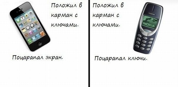 Nokia  iPhone  