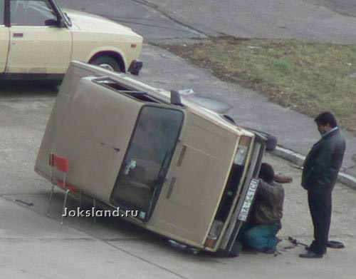 Румынский автомеханик