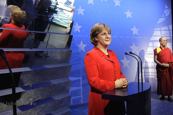 Angela Merkel wax figure Angela Merkel wax figure
