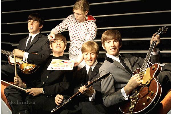 Beatles wax figure at Berlin Madame Tussauds