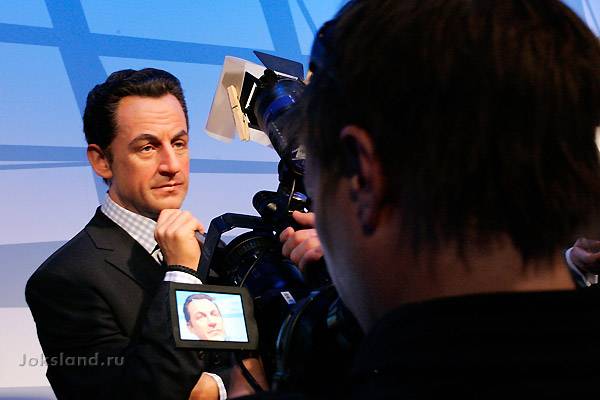 Восковая фигура Николя Саркози президента Франции