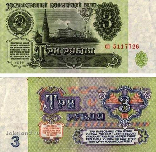 Анекдоты про рубли