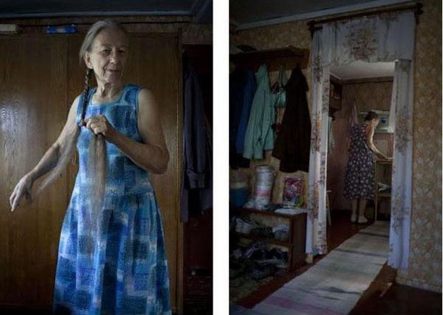 Теперь же, спустя полвека, дом по-прежнему стоит, а живут в нем две мои тётушки